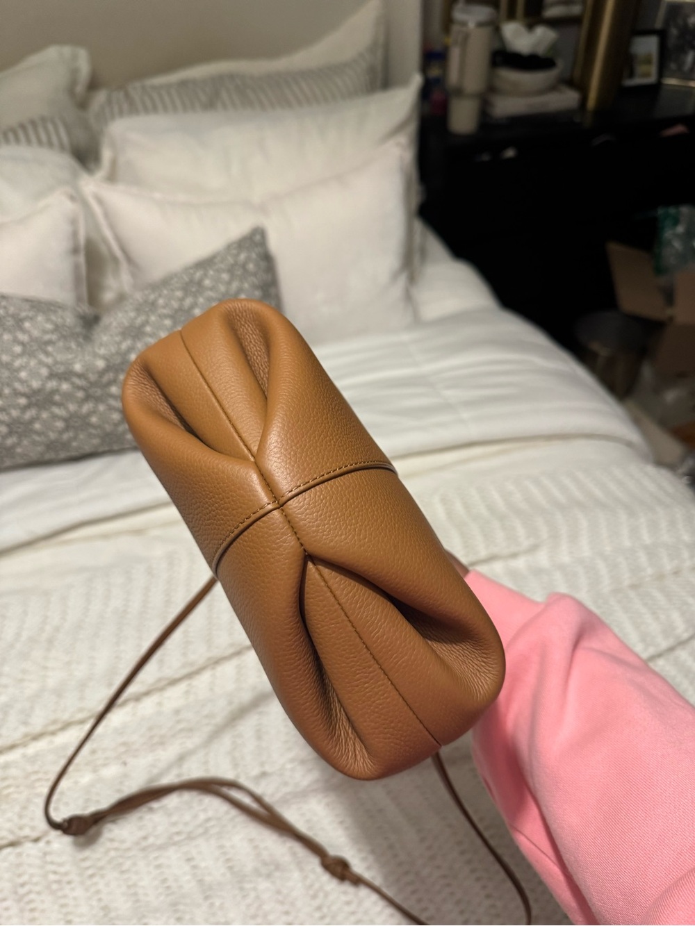 Polene Beri bag in Camel - Picture 5 of 11